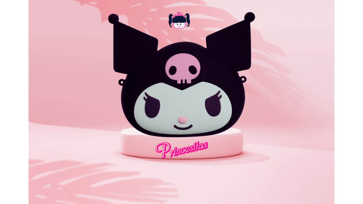 Bolsa de la carita de Kuromi Grande