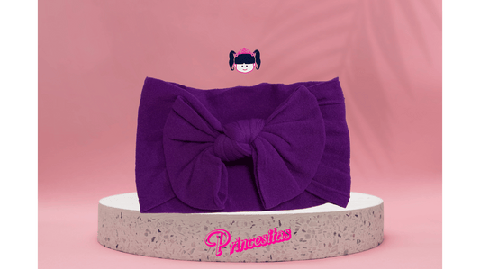 Banda Elastica para Bebe Morado Oscuro