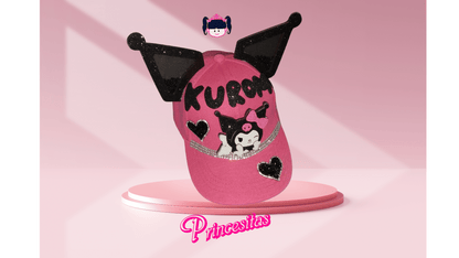 Gorra para niña de Kuromi diseño 2