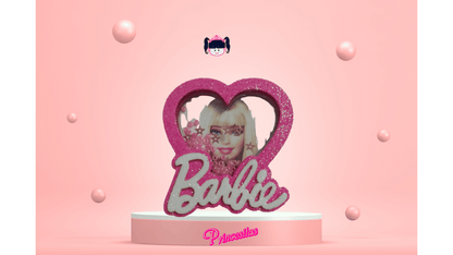 Moño grande de Barbie Rosa