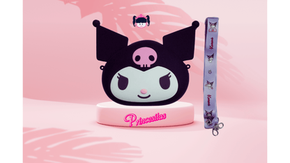 Bolsa de la carita de Kuromi Grande