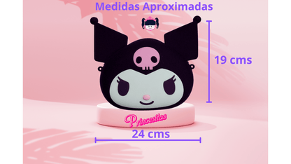 Bolsa de la carita de Kuromi Grande