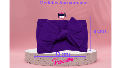 Banda Elastica para Bebe Morado Claro