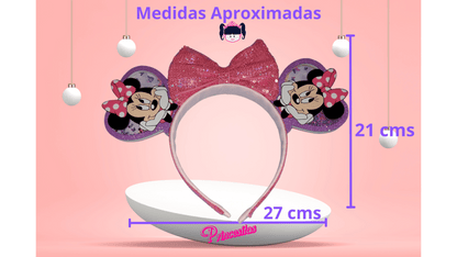 Diadema con orejas de Minnie Mouse