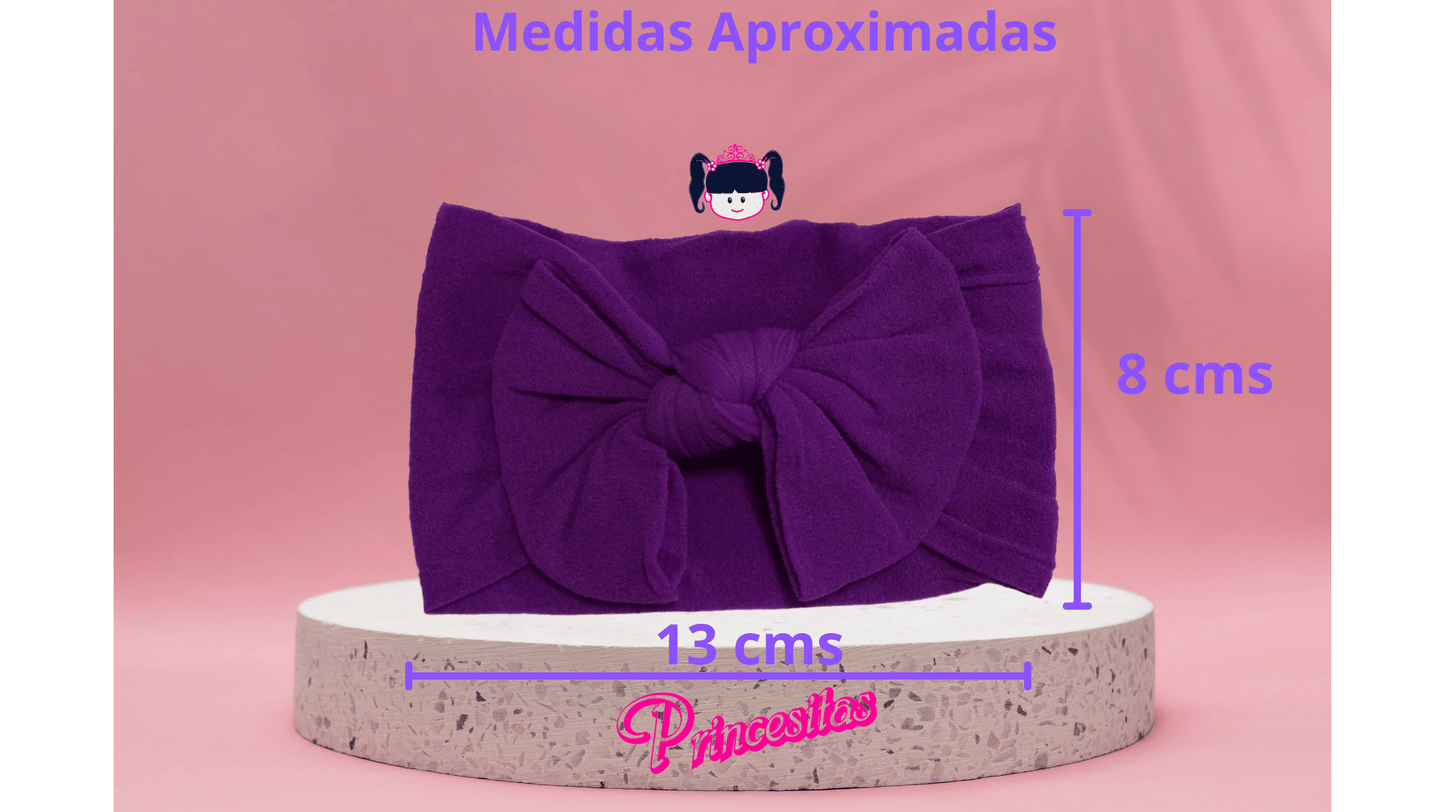 Banda Elastica para Bebe Morado Oscuro