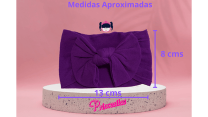 Banda Elastica para Bebe Morado Oscuro