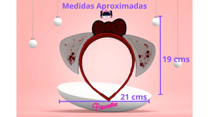 Diadema con orejas de Hello Kitty