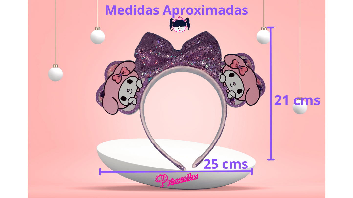 Diadema con orejas de My Melody