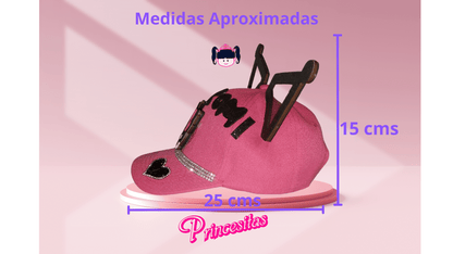 Gorra para niña de Kuromi diseño 2